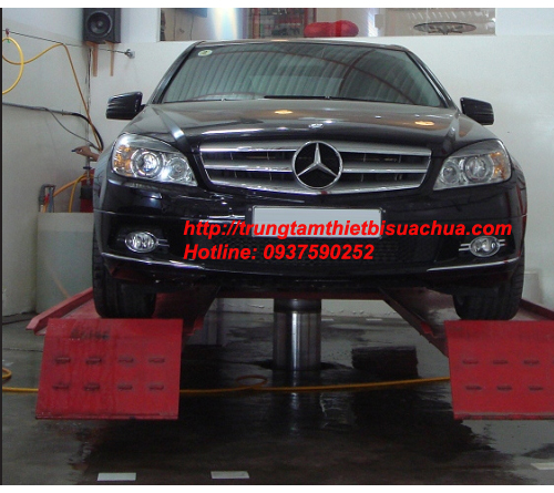 Cầu nâng 1 trụ rửa xe